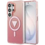 Guess IML Gradient Triangle MagSafe Pink Samsung Galaxy S26 Ultra Tok