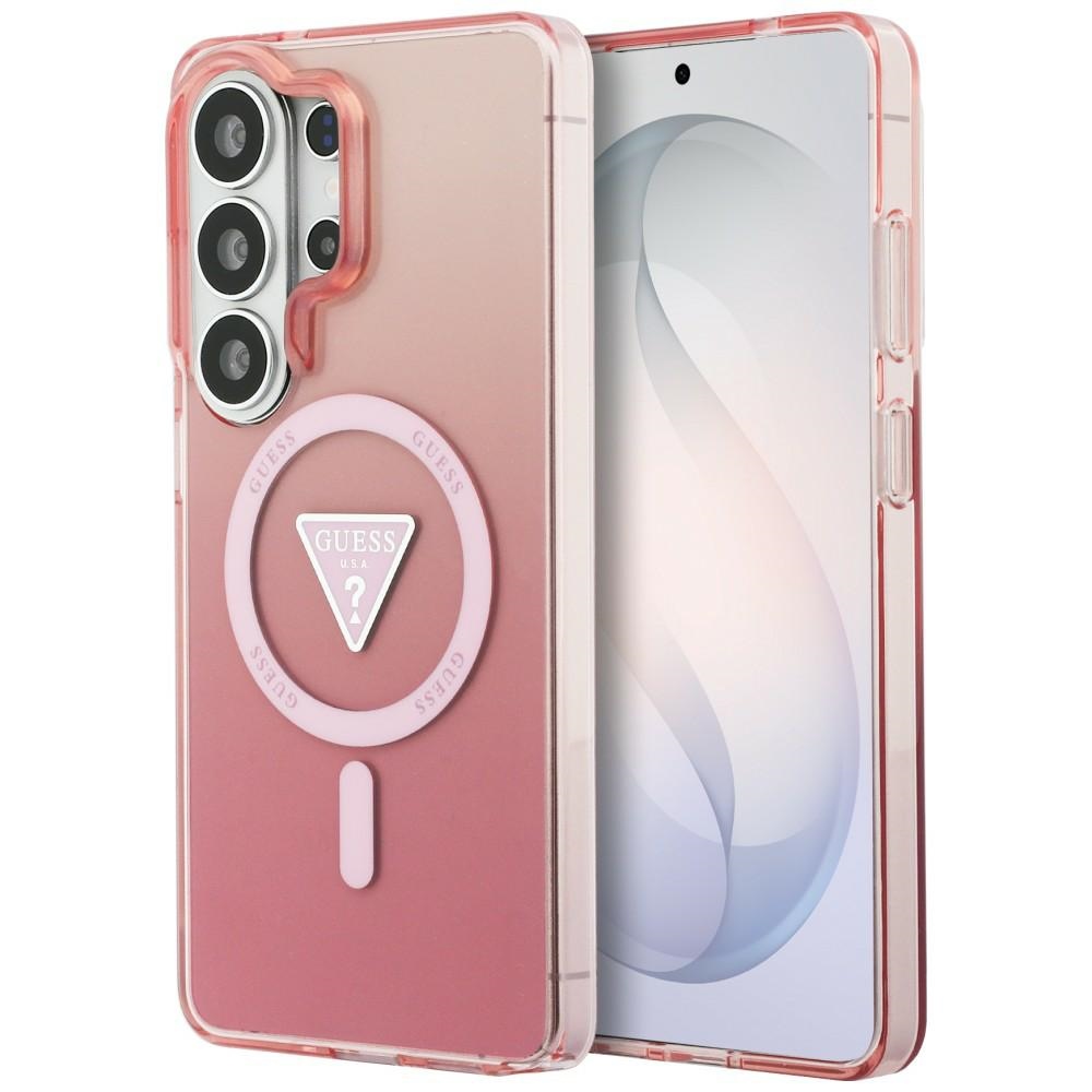Guess IML Gradient Triangle MagSafe Pink Samsung Galaxy S26 Ultra Tok