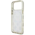 Guess IML Peony Dot MagSafe Beige iPhone 17 Pro Max Tok