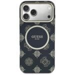 Guess IML Peony Dot MagSafe Black iPhone 17 Pro Max Tok