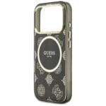 Guess IML Peony Dot MagSafe Black iPhone 17 Pro Tok