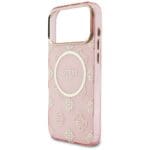 Guess IML Peony Dot MagSafe Pink iPhone 17 Pro Max Tok