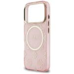 Guess IML Peony Dot MagSafe Pink iPhone 17 Pro Tok