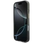 Guess IML Script Metal MagSafe Black iPhone 17 Tok