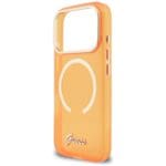 Guess IML Script Metal MagSafe Orange iPhone 17 Pro Max Tok
