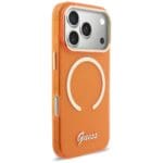 Guess IML Script Metal MagSafe Orange iPhone 17 Pro Tok