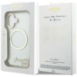 Guess IML Script Metal MagSafe Transparent iPhone 17 Tok