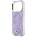 Guess IML Shell Script Metal MagSafe Purple iPhone 17 Pro Max Tok