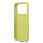 Guess Liquid Silicone 4G Metal Logo Yellow iPhone 17 Pro Tok
