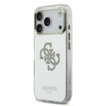 Guess PC/TPU Mirror 4G Glitter Logo MagSafe Gold iPhone 17 Pro Max Tok