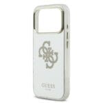 Guess PC/TPU Mirror 4G Glitter Logo MagSafe Gold iPhone 17 Pro Max Tok