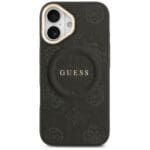Guess Peony Hot Stamp MagSafe Black iPhone 17 Tok