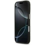 Guess Peony Hot Stamp MagSafe Black iPhone 17 Tok