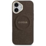 Guess Peony Hot Stamp MagSafe Brown iPhone 17 Tok
