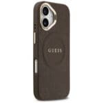 Guess Peony Hot Stamp MagSafe Brown iPhone 17 Tok