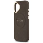 Guess Peony Hot Stamp MagSafe Brown iPhone 17 Tok
