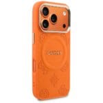 Guess Peony Hot Stamp MagSafe Orange iPhone 17 Pro Tok