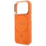Guess Peony Hot Stamp MagSafe Orange iPhone 17 Pro Tok
