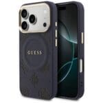 Guess Peony Hot Stamp MagSafe Sky Blue iPhone 17 Pro Tok