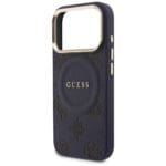 Guess Peony Hot Stamp MagSafe Sky Blue iPhone 17 Pro Tok