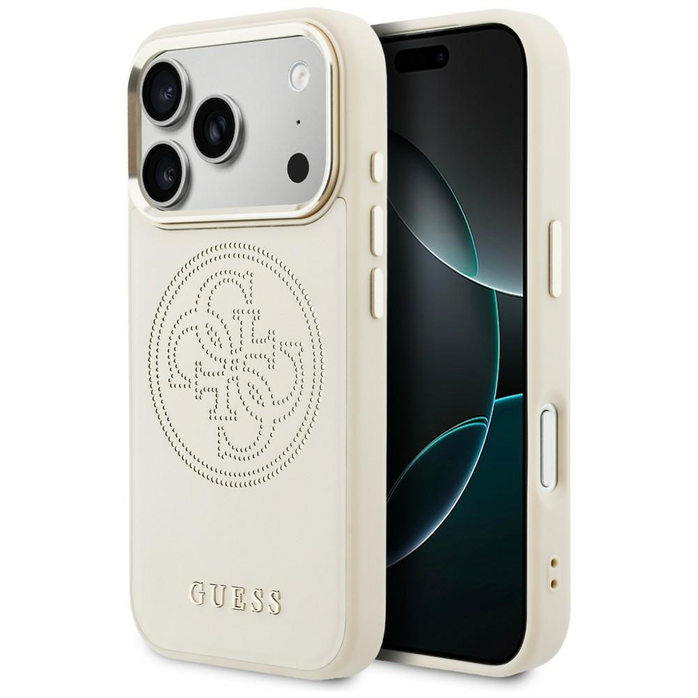 Guess Perforated 4G MagSafe Beige iPhone 17 Pro Max Tok