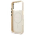 Guess Perforated 4G MagSafe Beige iPhone 17 Pro Tok