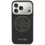 Guess Perforated 4G MagSafe Black iPhone 17 Pro Tok