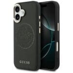 Guess Perforated 4G MagSafe Black iPhone 17 Tok