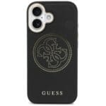 Guess Perforated 4G MagSafe Black iPhone 17 Tok