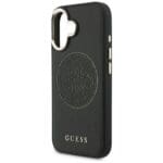 Guess Perforated 4G MagSafe Black iPhone 17 Tok
