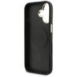 Guess Perforated 4G MagSafe Black iPhone 17 Tok