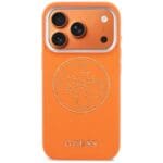 Guess Perforated 4G MagSafe Orange iPhone 17 Pro Max Tok