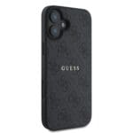Guess PU 4G Classic Logo MagSafe Black iPhone 16 Plus Tok