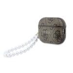 Guess PU 4G Classic Logo Pearl Strap Brown AirPods Pro Tok
