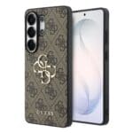 Guess PU 4G Metal Logo Brown Samsung Galaxy S26 Ultra Tok