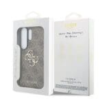 Guess PU 4G Metal Logo Brown Samsung Galaxy S26 Ultra Tok