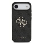 Guess PU 4G Metal Logo Grey iPhone 17 Air Tok
