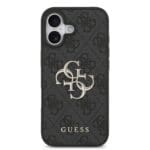 Guess PU 4G Metal Logo Grey iPhone 17 Tok
