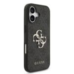 Guess PU 4G Metal Logo Grey iPhone 17 Tok
