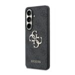 Guess PU 4G Metal Logo Grey Samsung Galaxy S26 Plus Tok