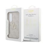 Guess PU 4G Metal Logo Pink Samsung Galaxy S26 Tok