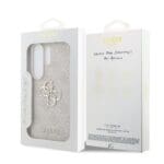 Guess PU 4G Metal Logo Pink Samsung Galaxy S26 Ultra Tok