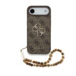 Guess PU 4G Metal Logo Strap Brown iPhone 17 Air Tok