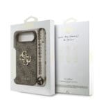 Guess PU 4G Metal Logo Strap Brown iPhone 17 Air Tok