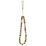 Guess PU 4G Metal Logo Strap Brown iPhone 17 Tok