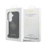 Guess PU 4G Resin Metal Logo Black Samsung Galaxy S26 Tok