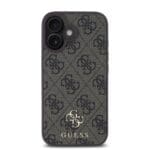 Guess PU 4G Small Metal Logo MagSafe Brown iPhone 16 Plus Tok
