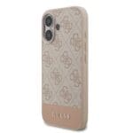 Guess PU 4G Stripe Pink iPhone 17 Tok