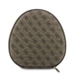 Guess PU 4G Triangle Logo ENC Wireless Headphones Brown