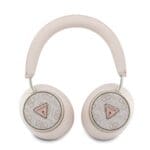 Guess PU 4G Triangle Logo ENC Wireless Headphones Pink
